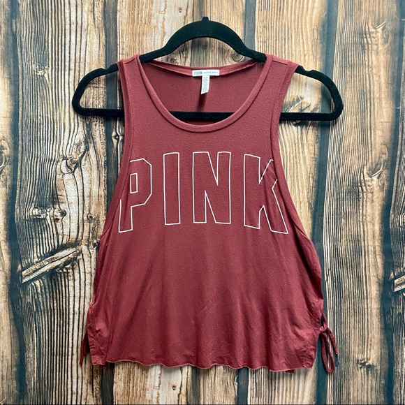 PINK Victoria's Secret Tops - Victoria Secret PINK side tie, crop top- Size XS